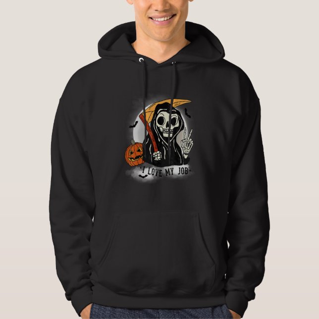 Halloween Grim Reaper Hoodie (Front)