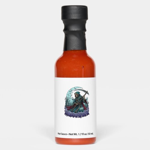 Halloween Grim Reaper Scythe Lantern Broken Moon_1 Hot Sauces