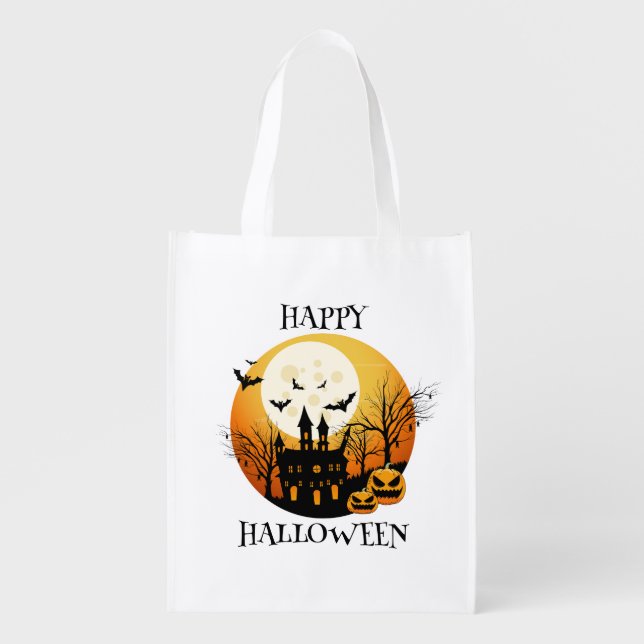 Halloween Grocery Bag (Front)