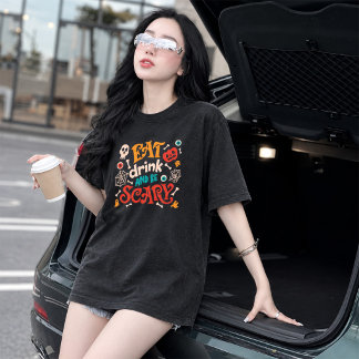 Halloween Groovy Spooky Season Graphic Tee