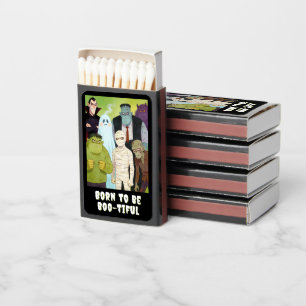 HALLOWEEN - Grumpy Characters Design 1 Matchboxes