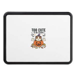 Halloween Guinea Pig Too Cute To Be Scary Vintage_ Hitch Cover