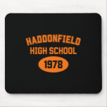 Halloween Haddonfield High School 1978 Retro Novel Mouse Pad