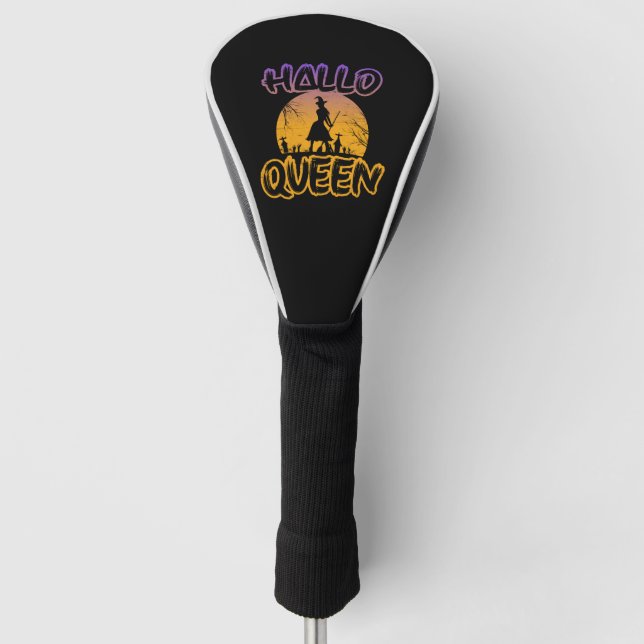 Halloween Halloqueen Golf Head Cover (Front)