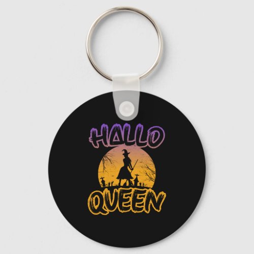 Halloween Halloqueen Keychain