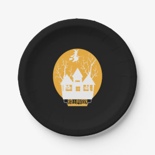 Halloween Halloween Halloween Paper Plates