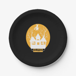 Halloween Halloween Halloween Paper Plates