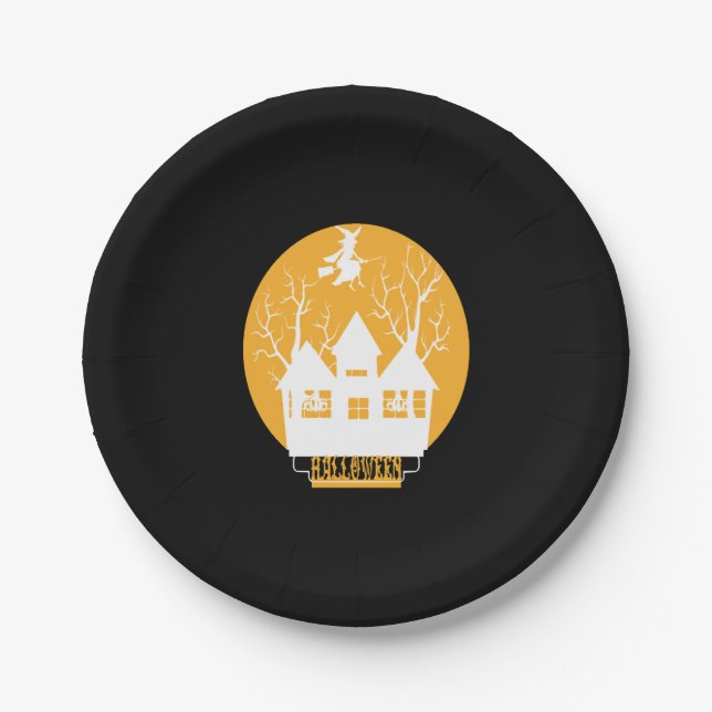 Halloween Halloween Halloween     Paper Plates (Front)