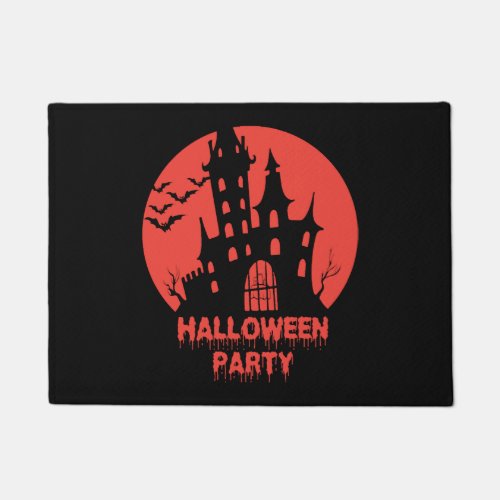 Halloween Halloween Halloween Party  Doormat