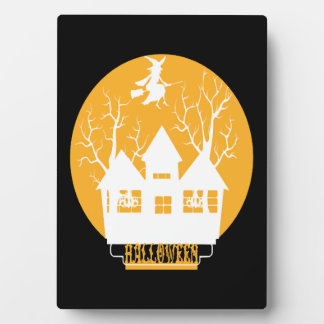 Halloween Halloween Halloween Plaque
