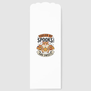 Halloween Hamster Fueled By Spooks Funny Cute_1 Bookmarks
