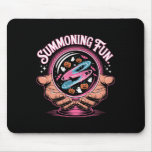 Halloween Hands And Mystical Sphere  Mouse Pad