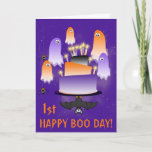 Halloween Happy 1st Boo Day Card
