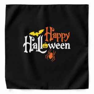 Halloween Happy Halloween Birthday Bandana
