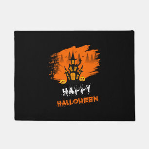 Halloween Happy Halloween Birthday Doormat