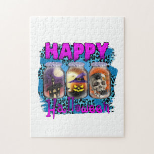 Halloween Happy Halloween Birthday Jigsaw Puzzle