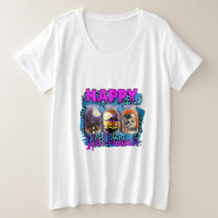 Halloween Happy Halloween Birthday Plus Size T-Shirt