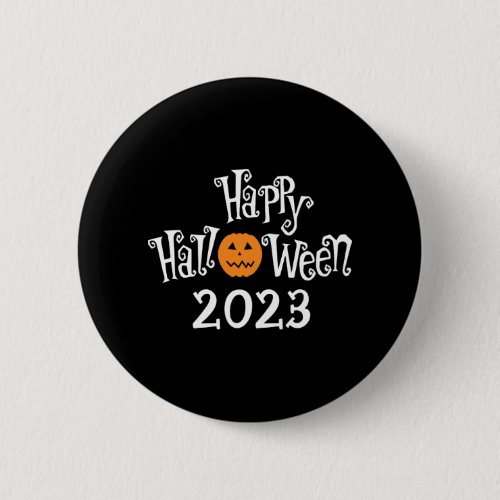 Halloween Happy Halloween Button