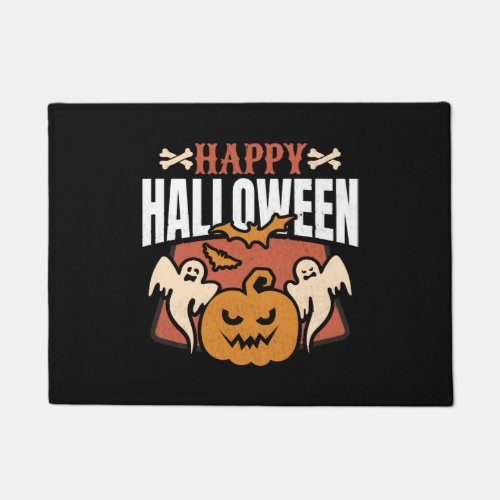 Halloween Happy Halloween   Doormat