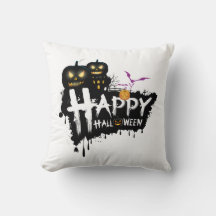 Halloween happy Halloween hello Halloween Pillow