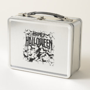 Halloween Happy Halloween Metal Lunch Box