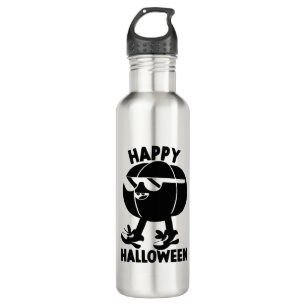 Halloween Happy Halloween Pumpkin Stainless Steel Water Bottle