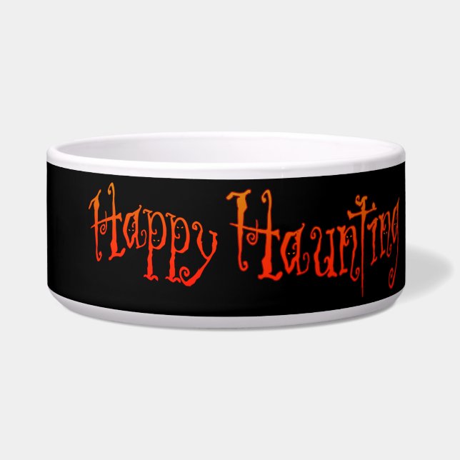 Halloween Happy Haunting Bowl (Front)