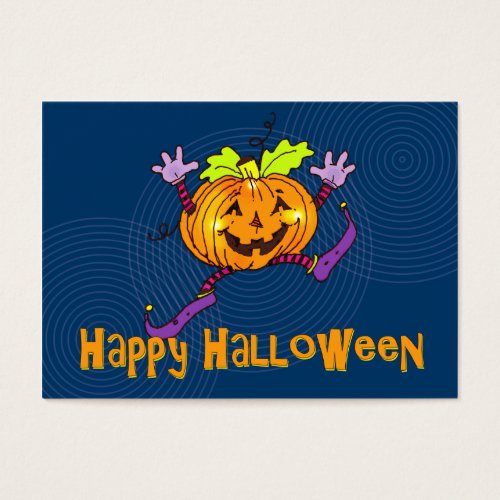 Halloween Happy Pumpkin Schoolroom Greeting