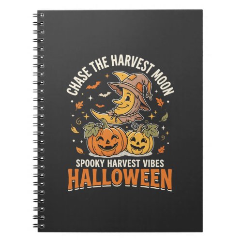 Halloween Harvest Moon Delight Notebook