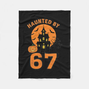 Halloween Haunted 67 Six Seven Meme 1 (1) Fleece Blanket