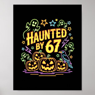 Halloween Haunted 67 Six Seven Meme 1 (6)  Poster