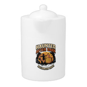 Halloween Haunted After Dark Teapot