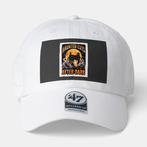 Halloween Haunted Barber Night 47 Brand Hat