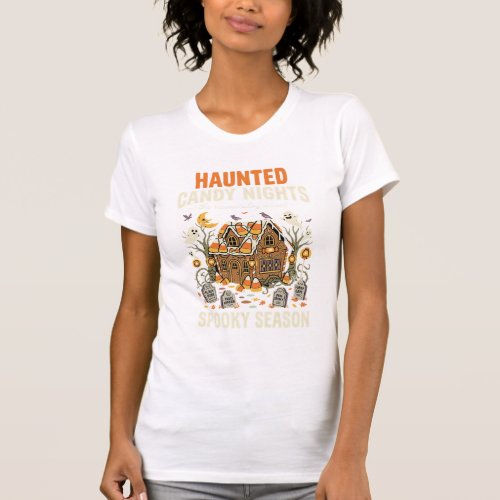 Halloween Haunted Candy Night (2) T-Shirt