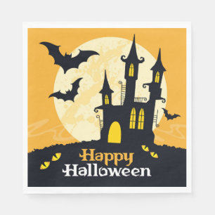 Halloween Haunted Castle Napkins