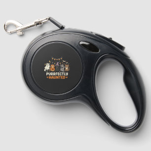 Halloween Haunted Cat Crew Retractable Pet Leash