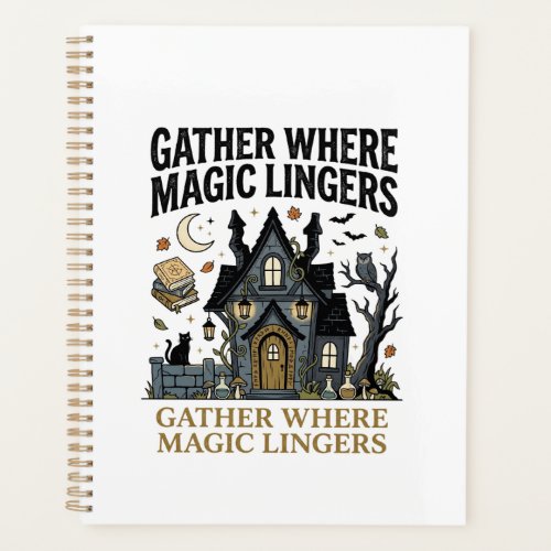 Halloween Haunted Cottage Gathering Planner