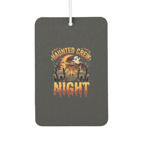 Halloween Haunted Crew Night Air Freshener