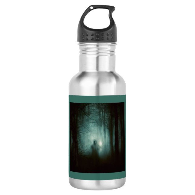 Halloween - Haunted Forest 2 Stainless Steel Water Bottle (Front)