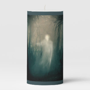 Halloween - Haunted Forest 3 Pillar Candle