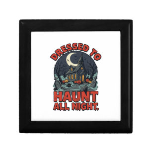 Halloween Haunted Graveyard Costume Night Gift Box