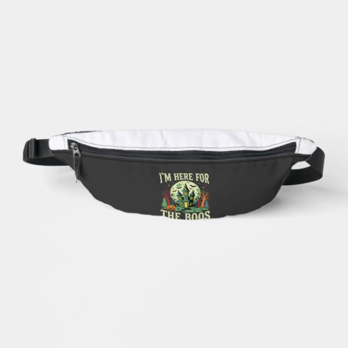 Halloween Haunted House and Pumpkin Boos Fanny Pack