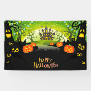 Halloween Haunted House Banner