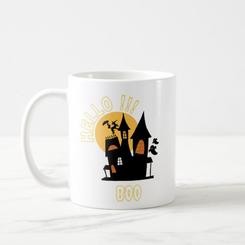 Halloween Haunted house boo Coffee Mug