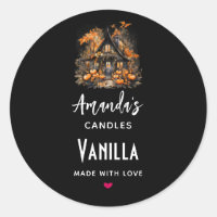 Halloween Haunted House Candle Business