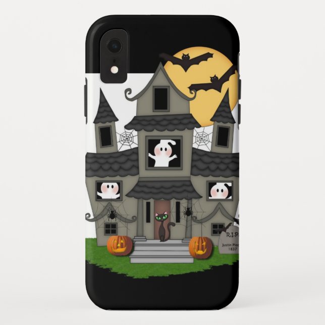Halloween Haunted House Case-Mate iPhone Case (Back)