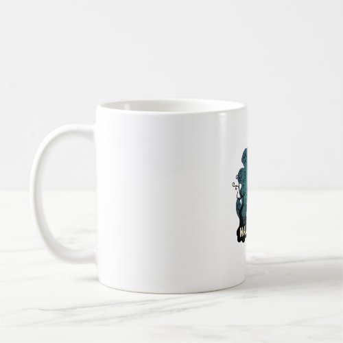 Halloween Haunted House Clock Tower Bats Ghost_1 Coffee Mug