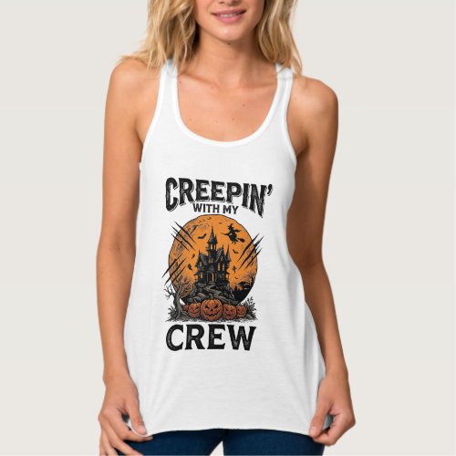 Halloween Haunted House Creepin With My Crew Shirt