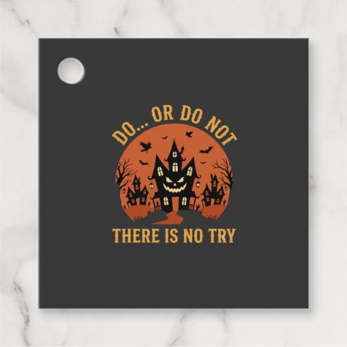 Halloween Haunted House Do Or Do Not Favor Tags