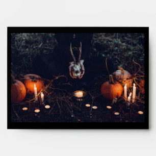 Halloween Haunted House Envelope